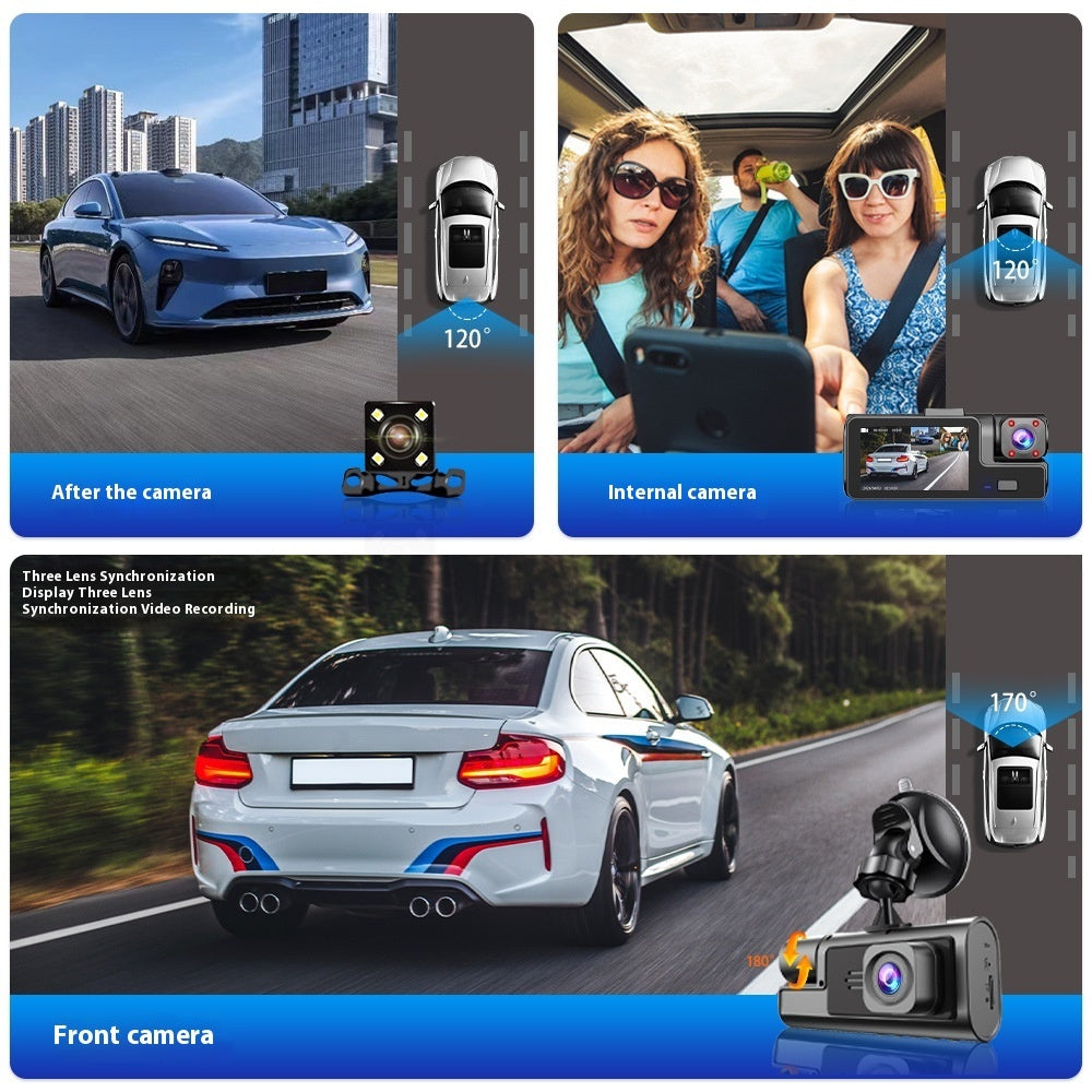 Camera Driving Recorder Supports  Mobile Phone Interconnection Reversing Image