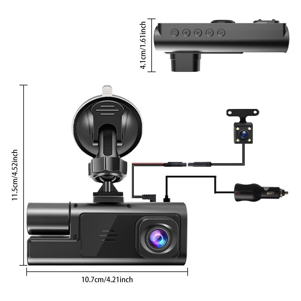 Camera Driving Recorder Supports  Mobile Phone Interconnection Reversing Image