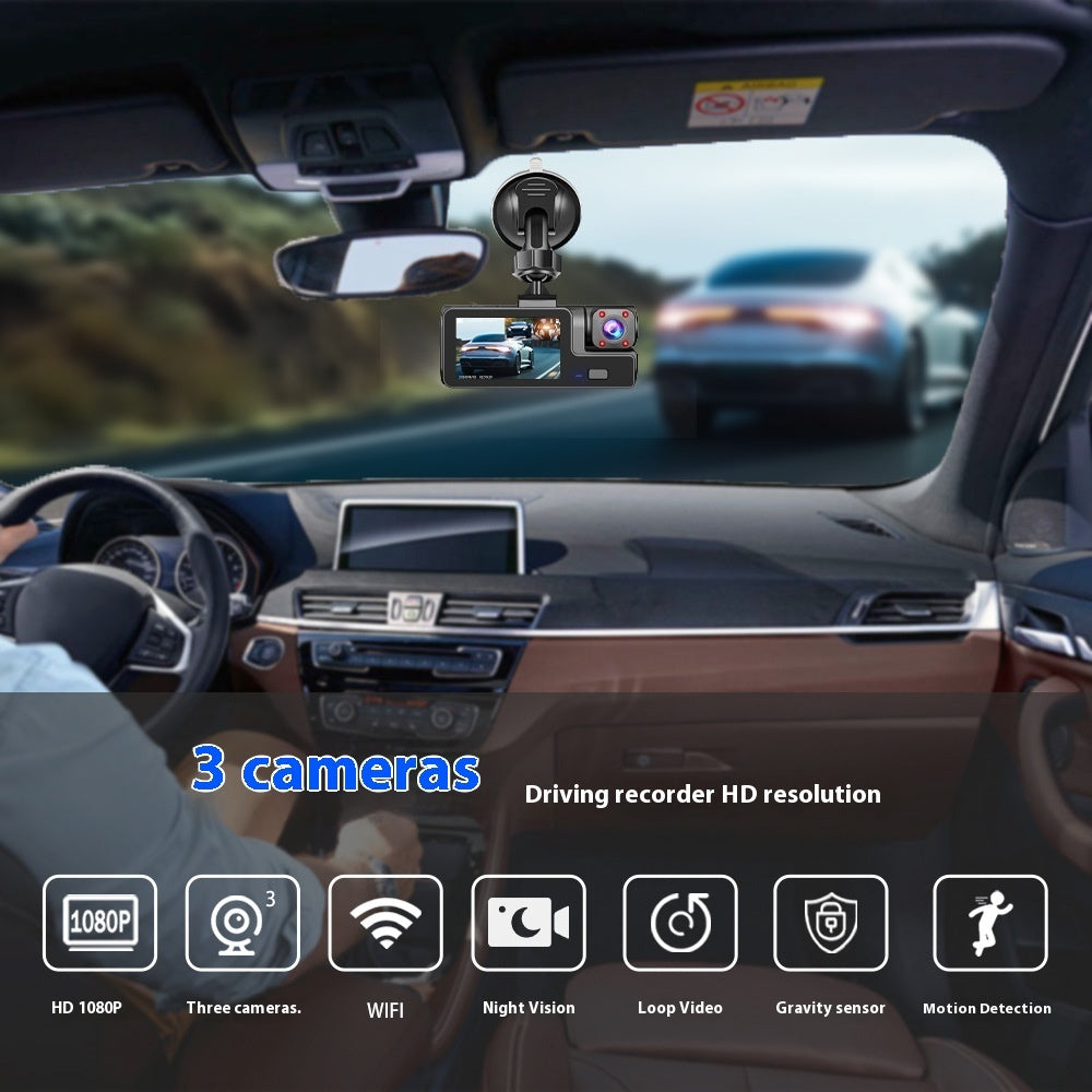 Camera Driving Recorder Supports  Mobile Phone Interconnection Reversing Image