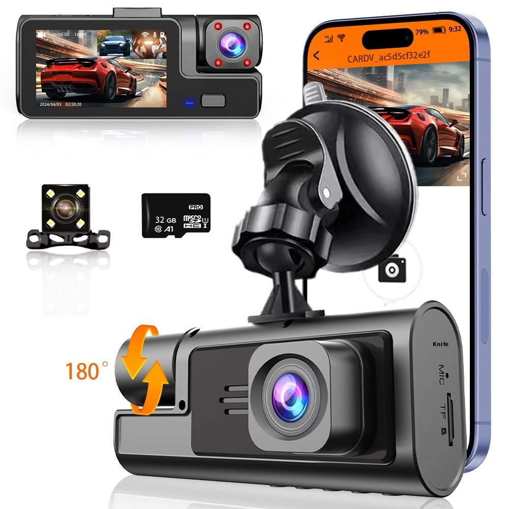 Camera Driving Recorder Supports  Mobile Phone Interconnection Reversing Image